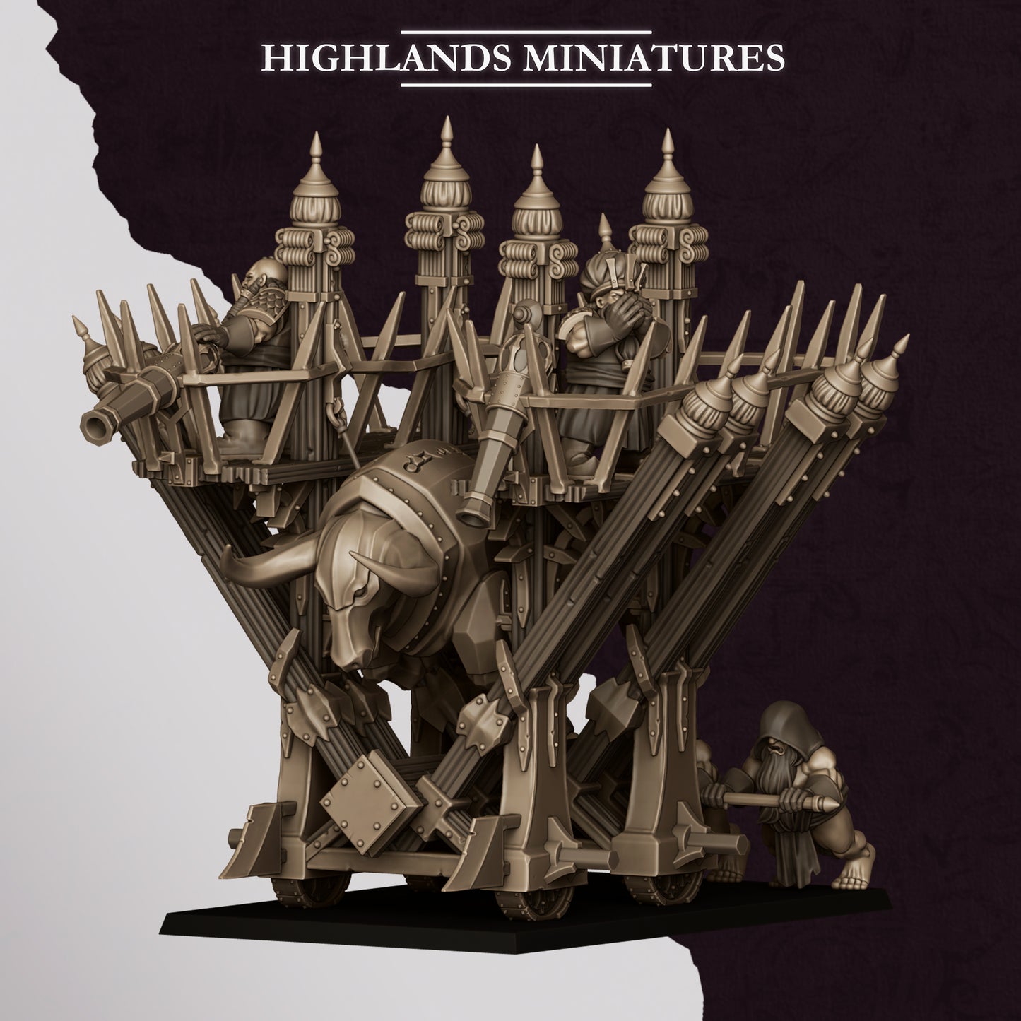 Blazing icon, Highlands Miniatures