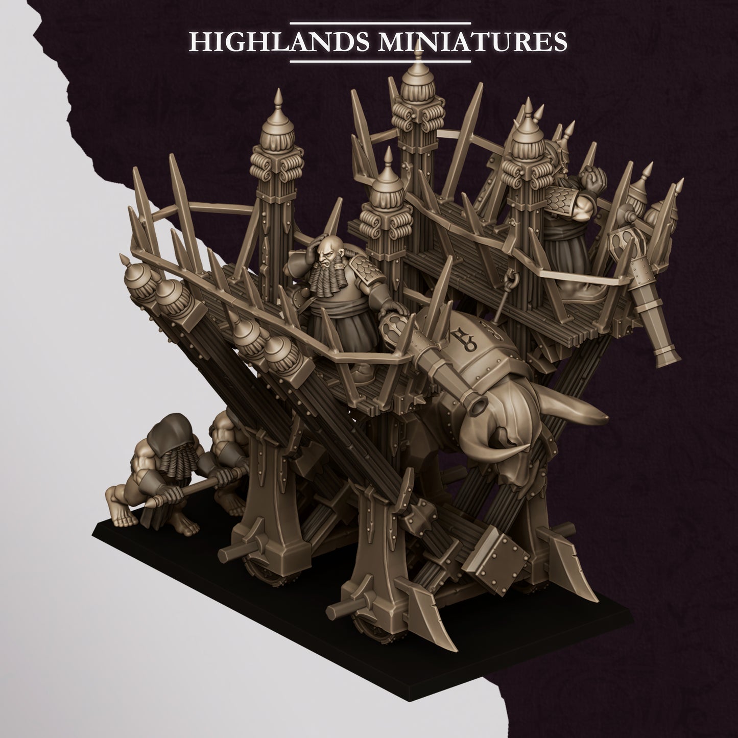 Blazing icon, Highlands Miniatures