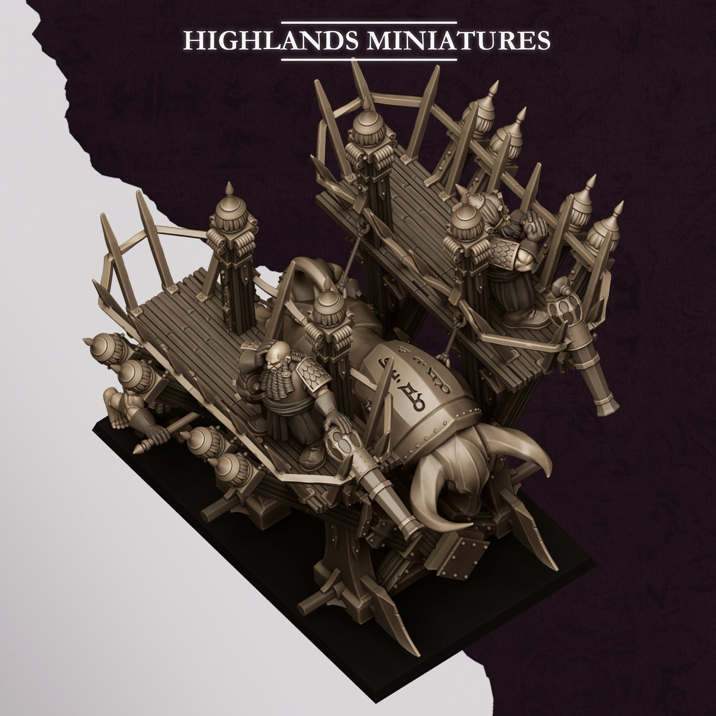 Blazing icon, Highlands Miniatures