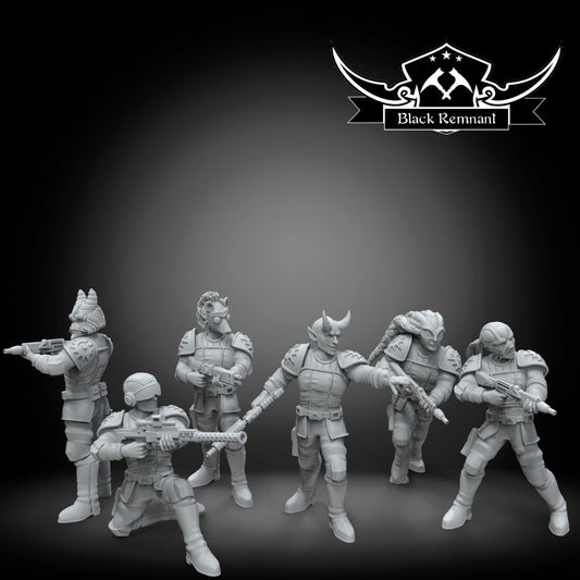 Black sun troopers, Black Remnant