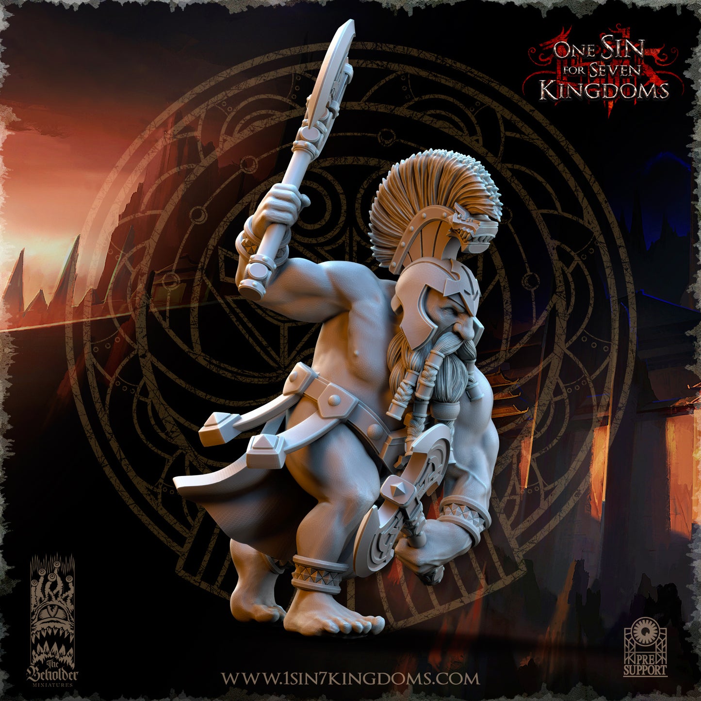 Volcanic Beast, The Beholder Miniatures