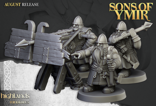 Dwarf Ballista, Highlands Miniatures
