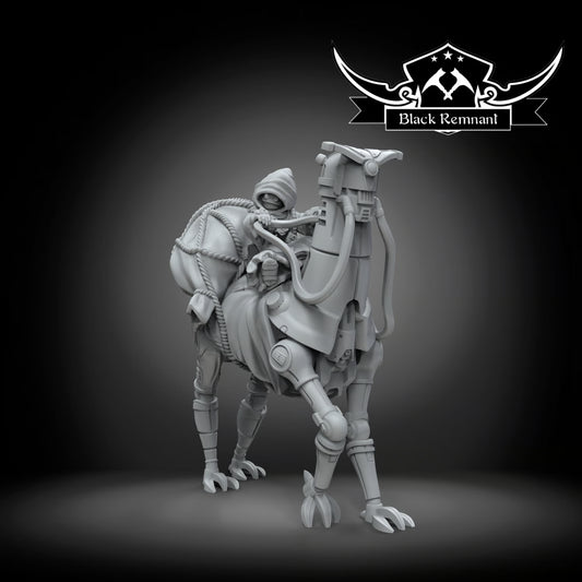 Droid thief on mecanical horse, Black Remnant