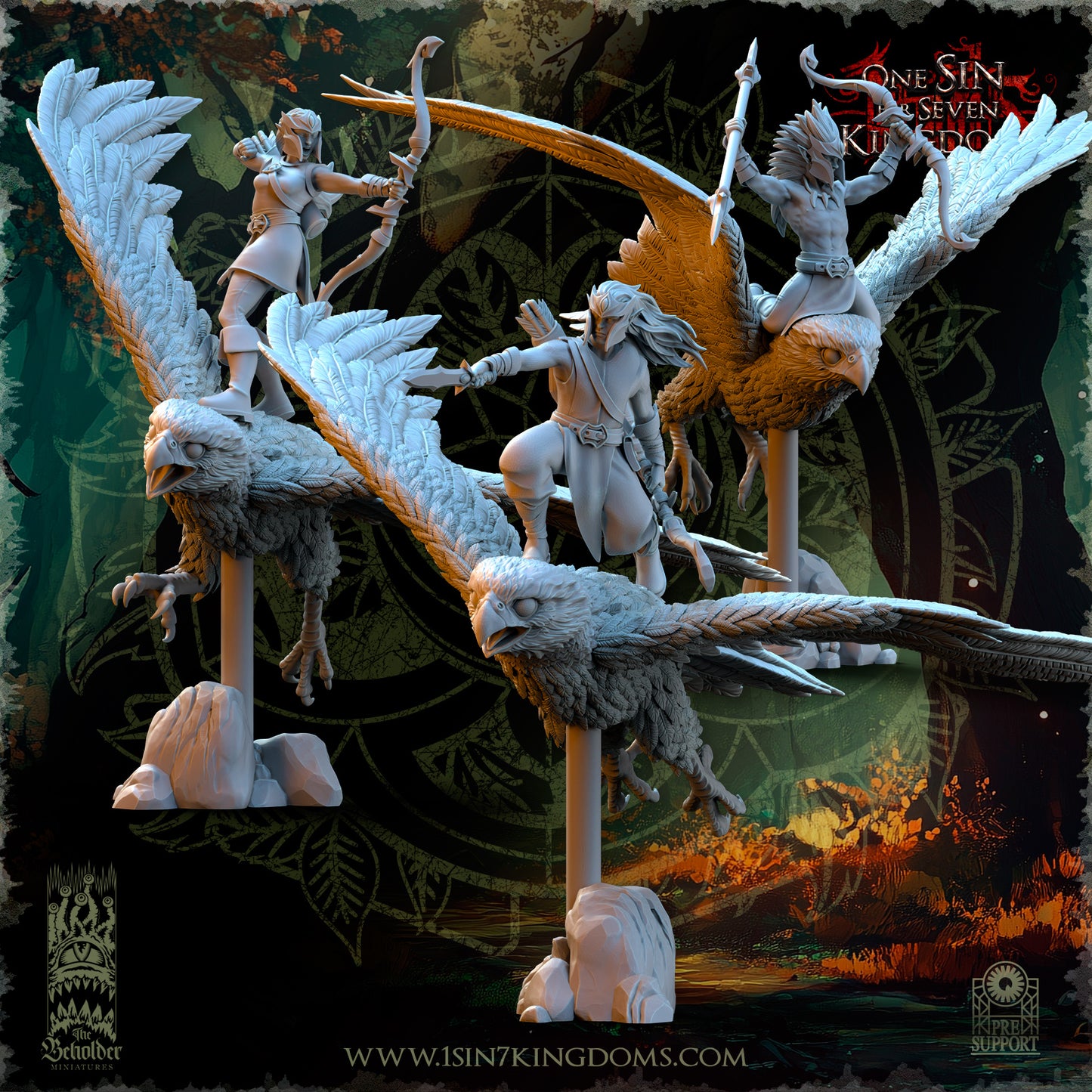 Hawk Hunters, The Beholder Miniatures
