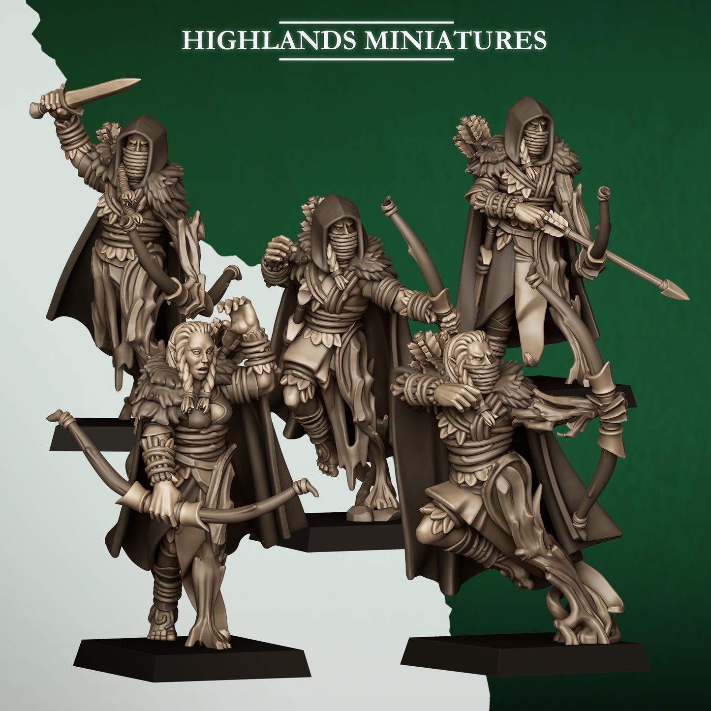 Feral Scouts, Highlands Miniatures