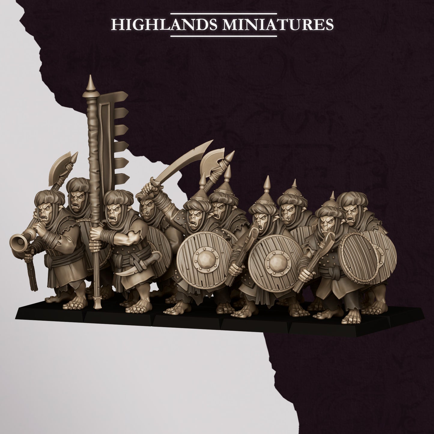 Hobgoblin warriors, Highlands Miniatures