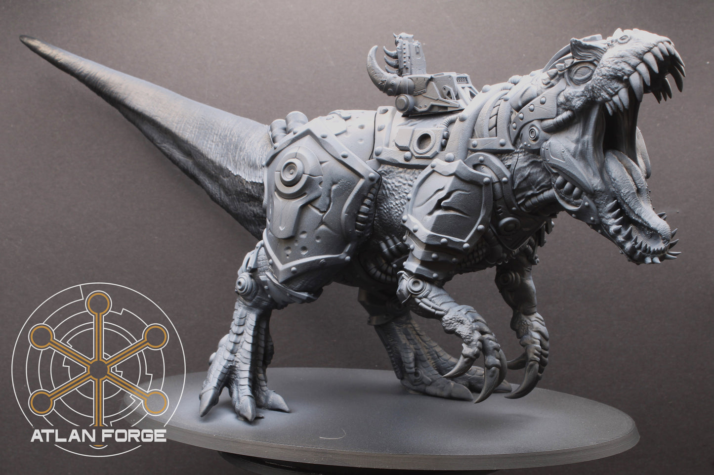 Cybernetic Allosaur, Atlan Forge