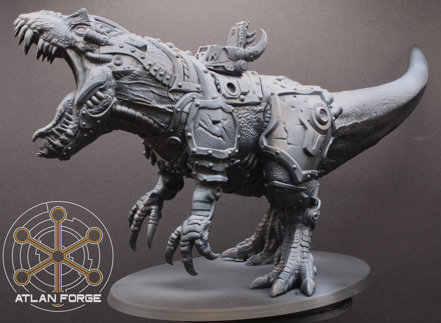 Cybernetic Allosaur, Atlan Forge