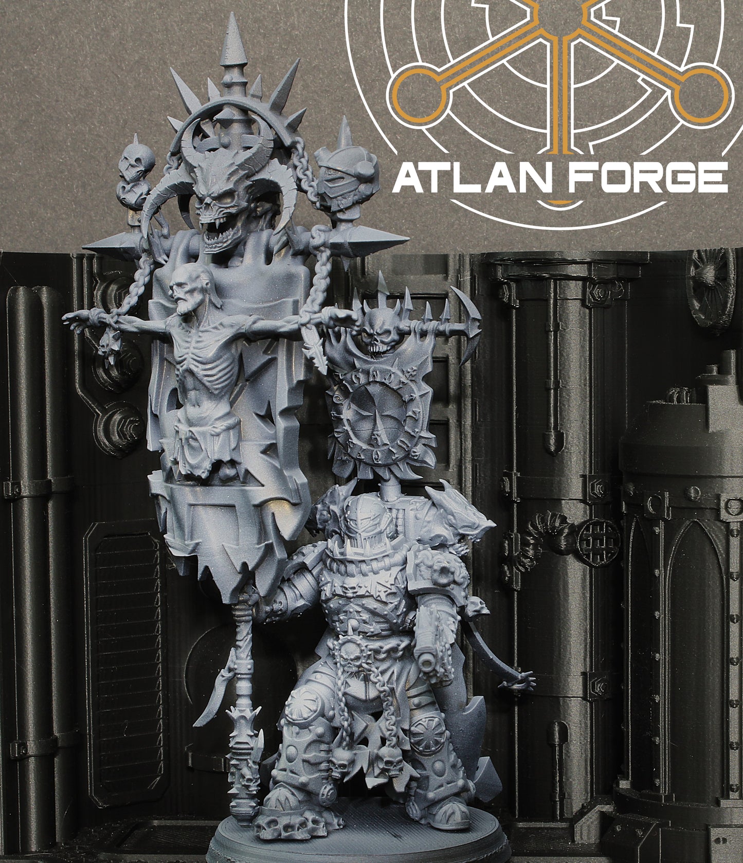 Hades War banners, Atlan Forge