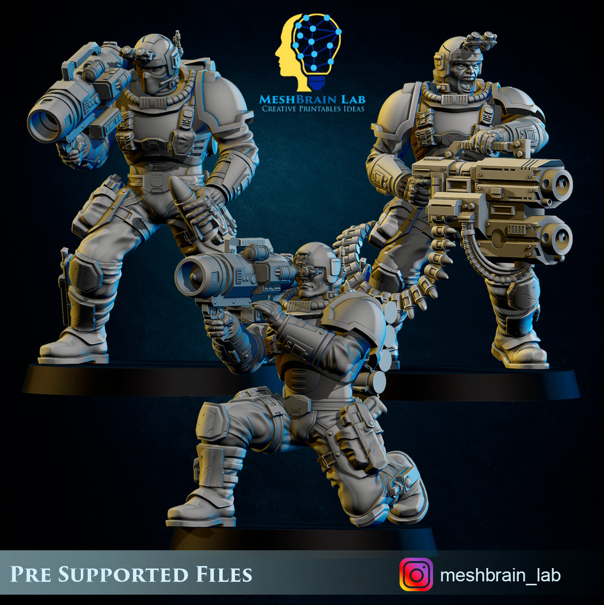 Meshbrain Lab Scout Special Weapons, MeshBrain Lab – CMCstudio3d