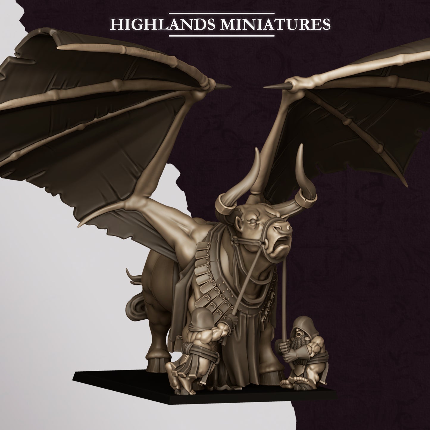 Marduk Bull, Highlands Miniatures