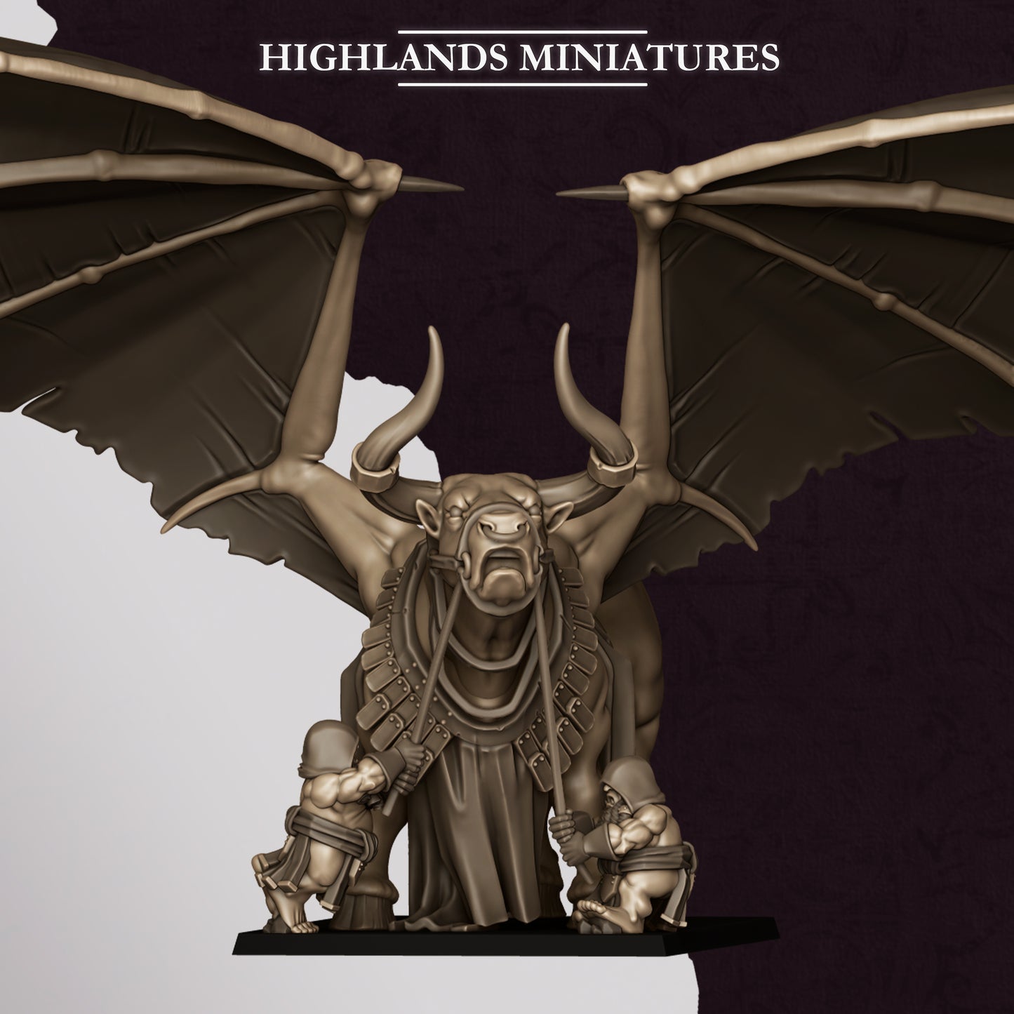 Marduk Bull, Highlands Miniatures