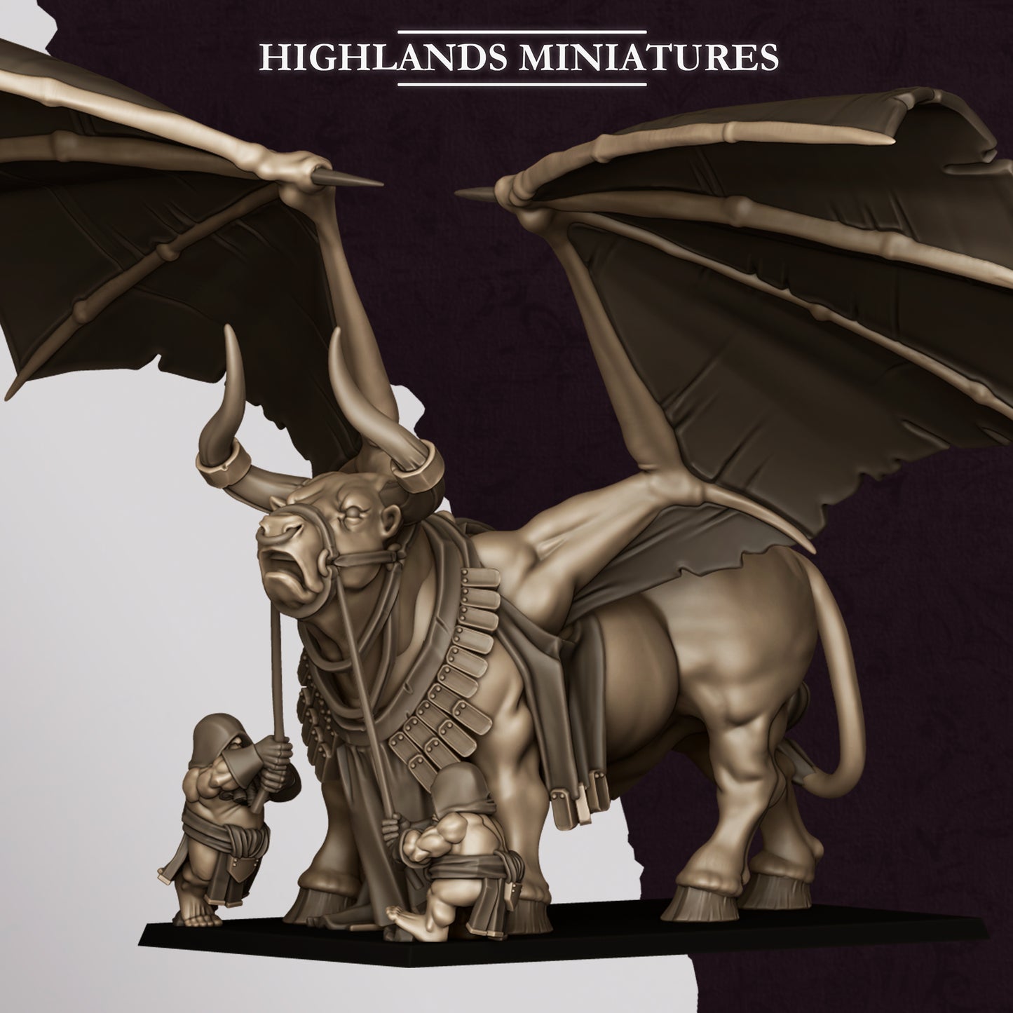 Marduk Bull, Highlands Miniatures