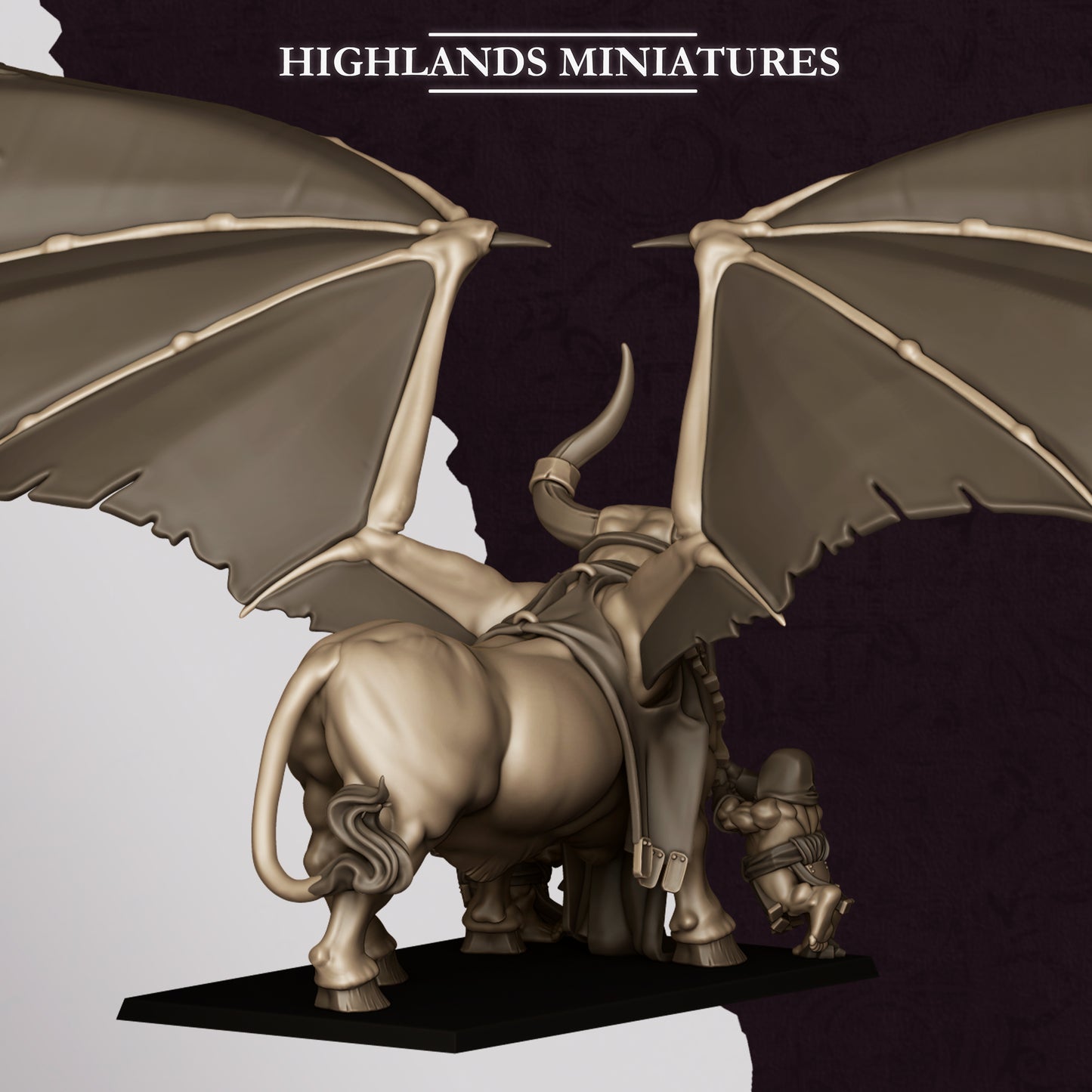 Marduk Bull, Highlands Miniatures