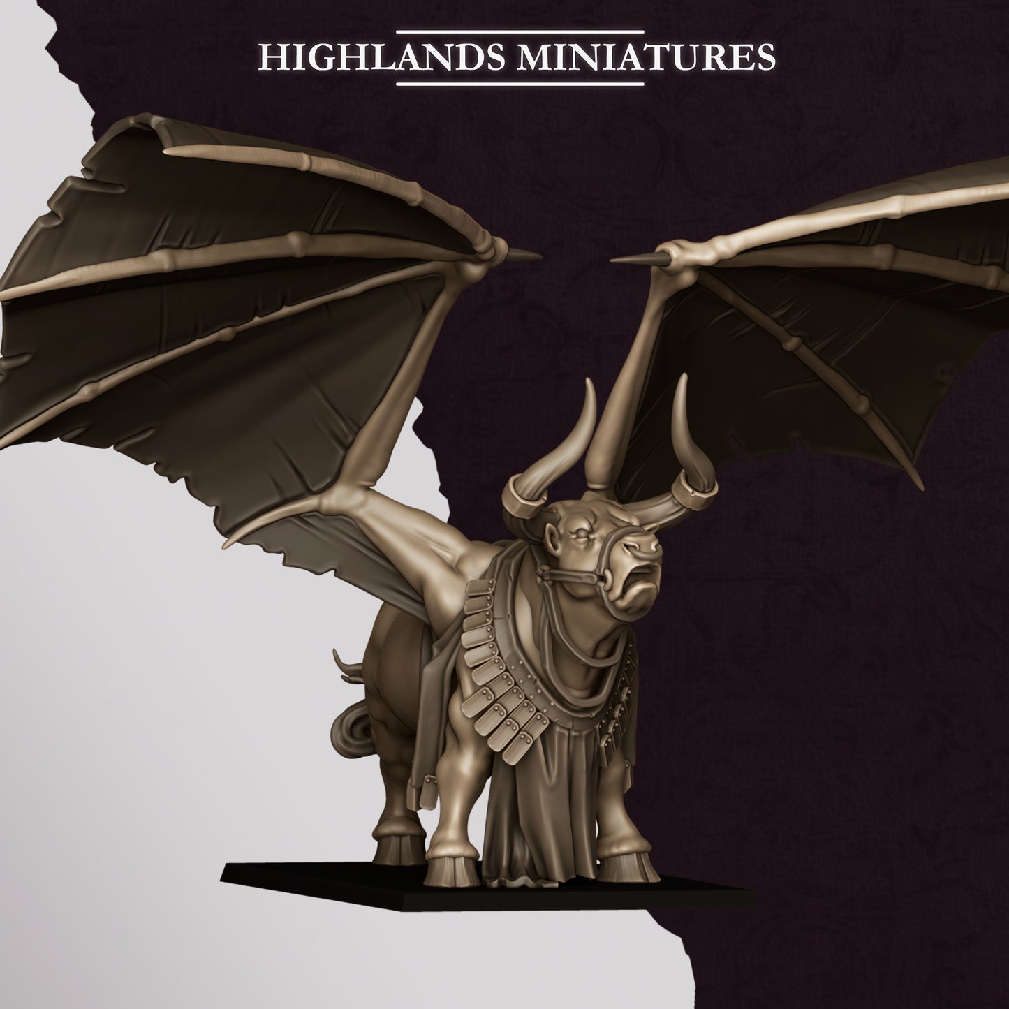 Marduk Bull, Highlands Miniatures