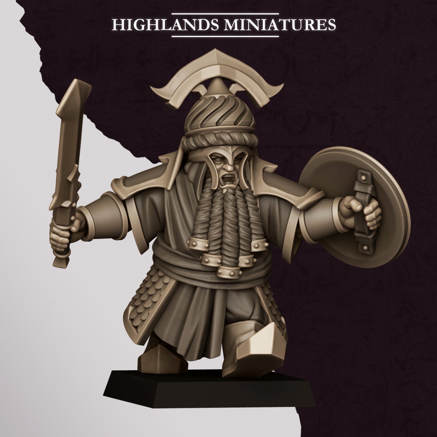 Marduk Commander 2, Highlands Miniatures