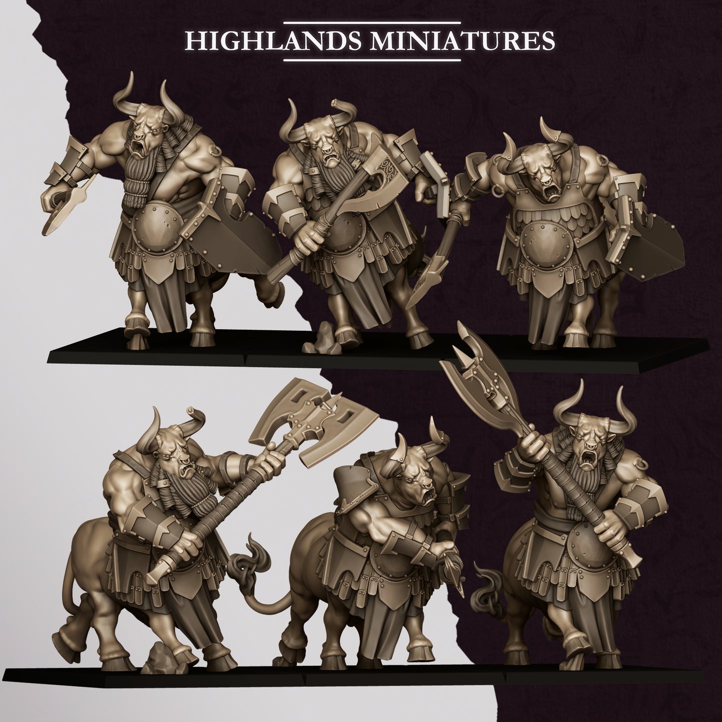 Marduk Minotaurs, Highlands Miniatures
