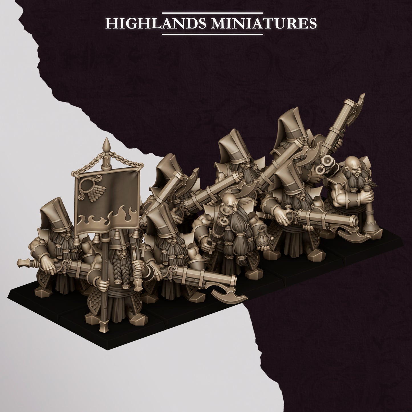 Marduk Shooters, jezail, Highlands Miniatures