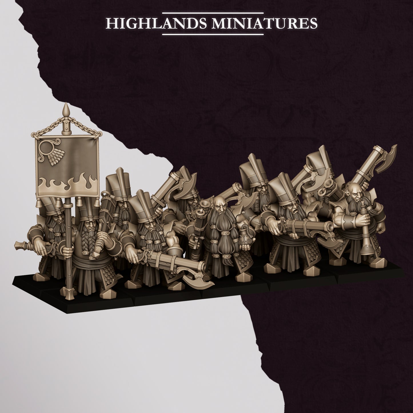 Marduk Shooters, jezail, Highlands Miniatures
