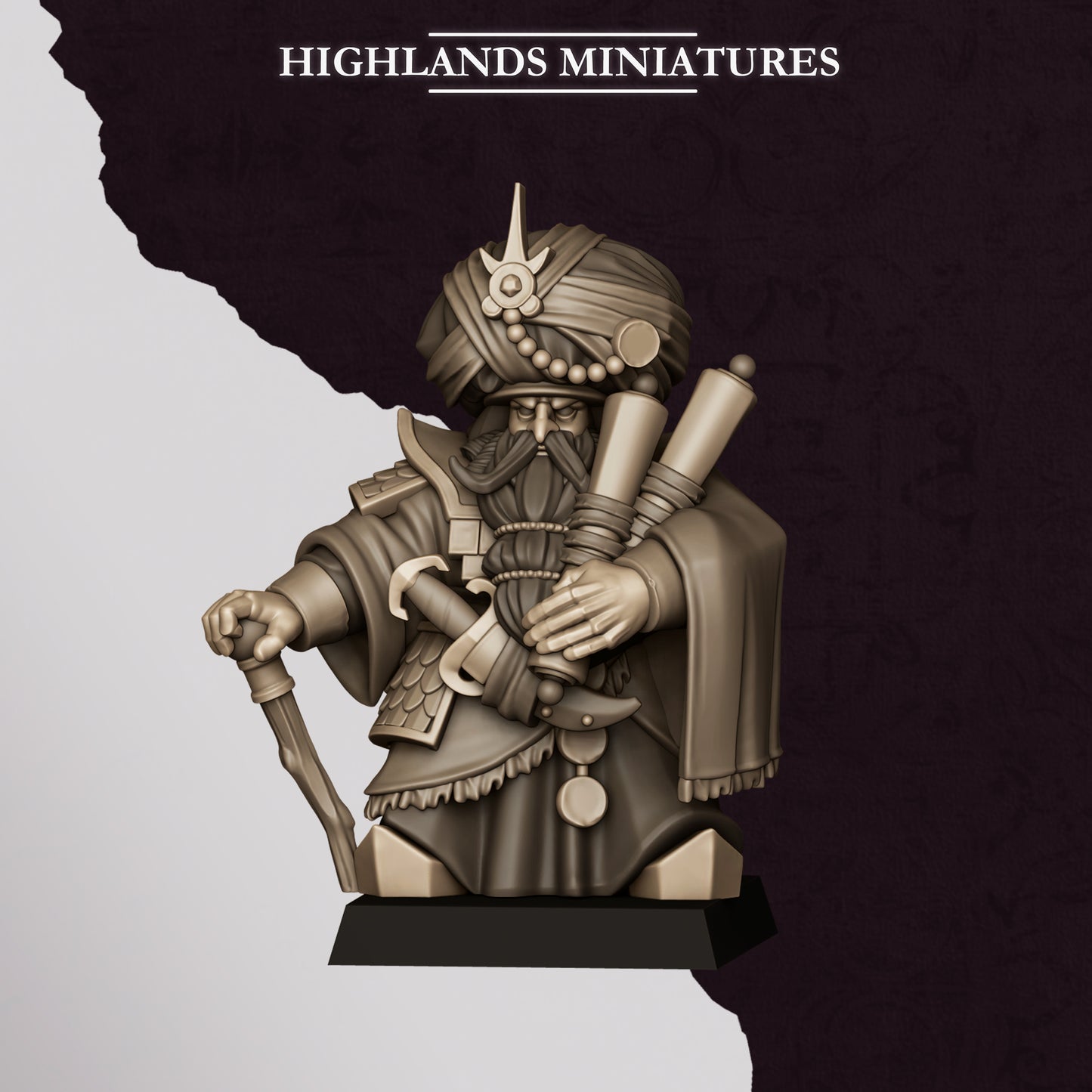 Marduk Sorcerer, Highlands Miniatures