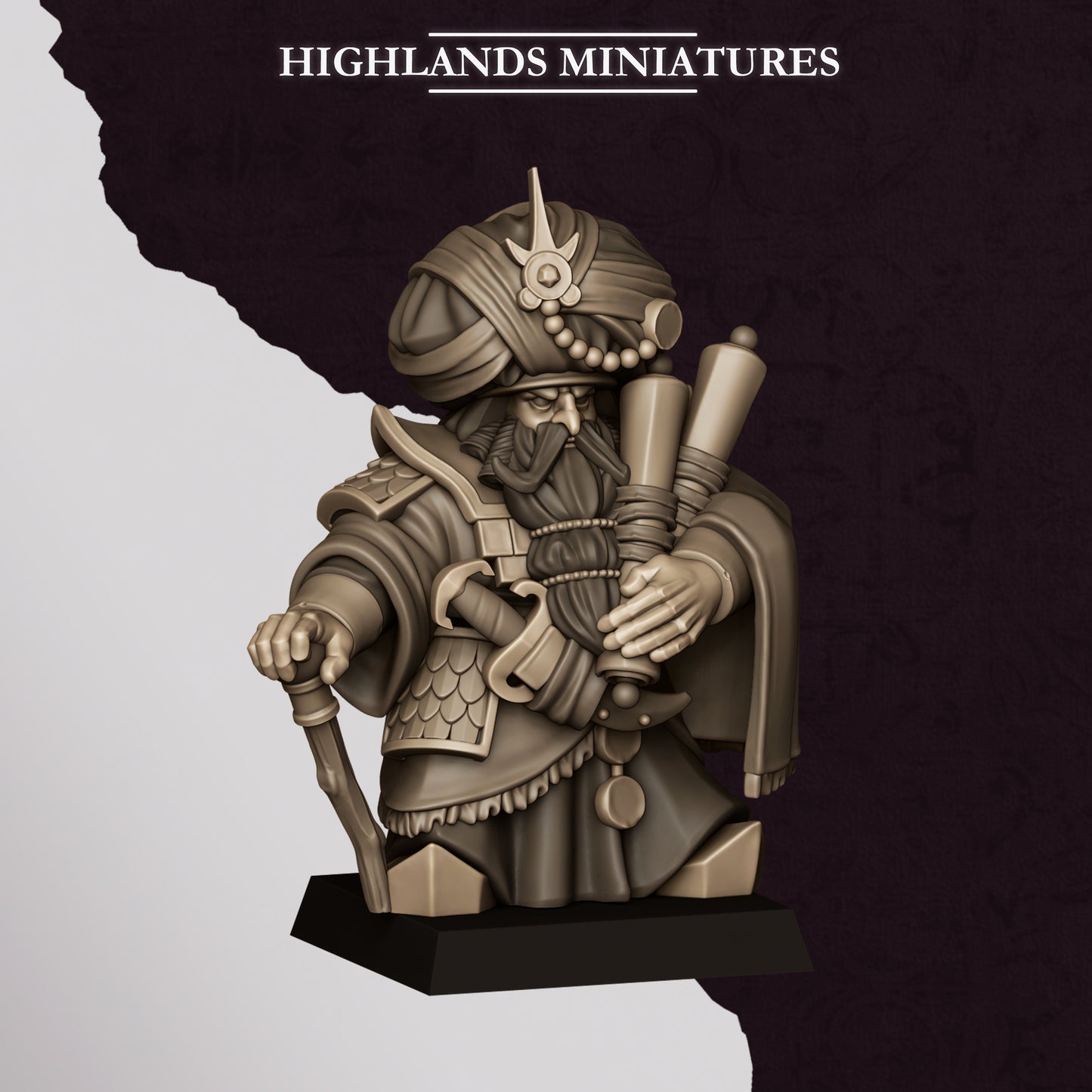 Marduk Sorcerer, Highlands Miniatures
