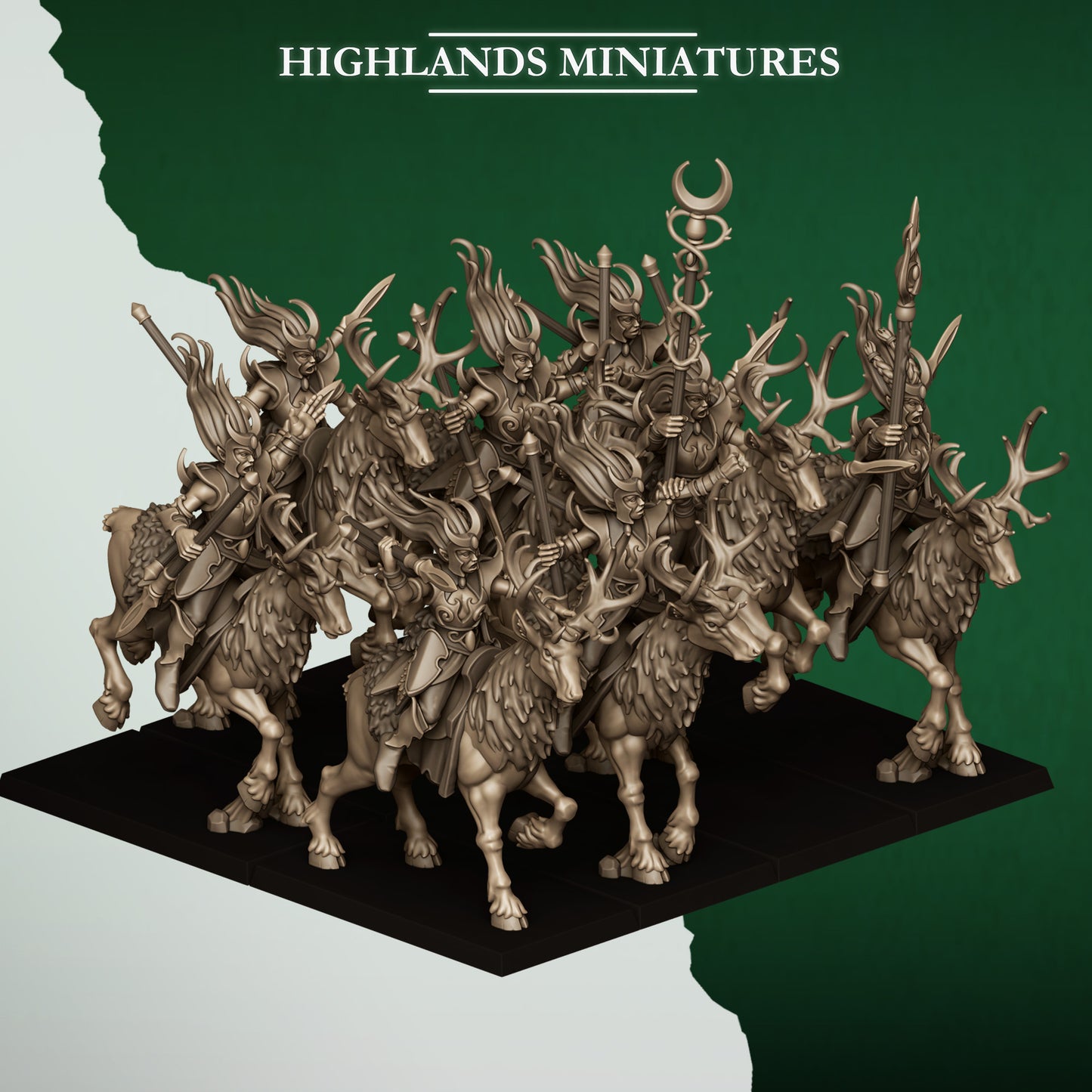 Moonlight sisters, Highlands Miniatures