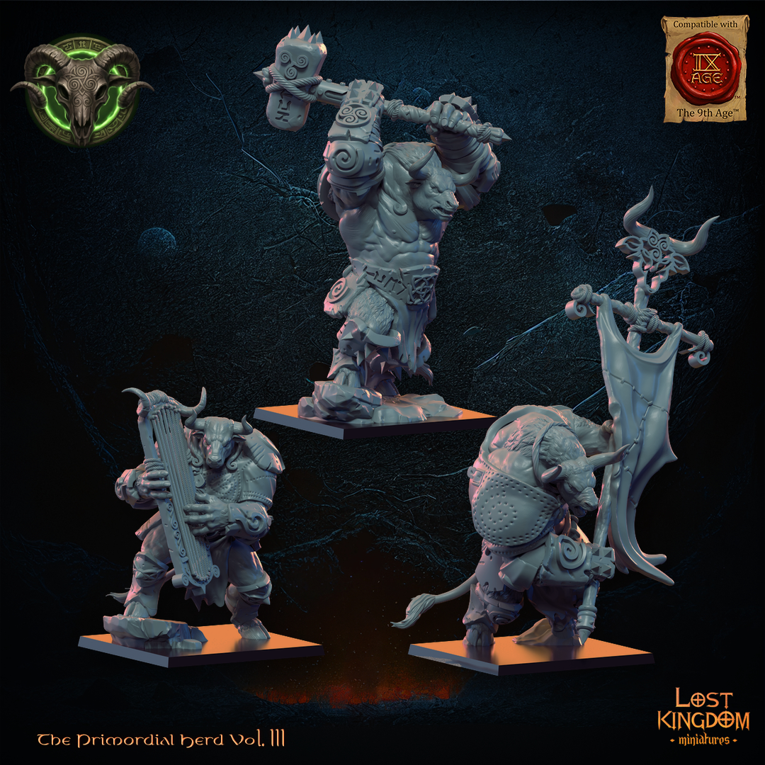Minotaurs Unit, Lost Kingdom Miniatures