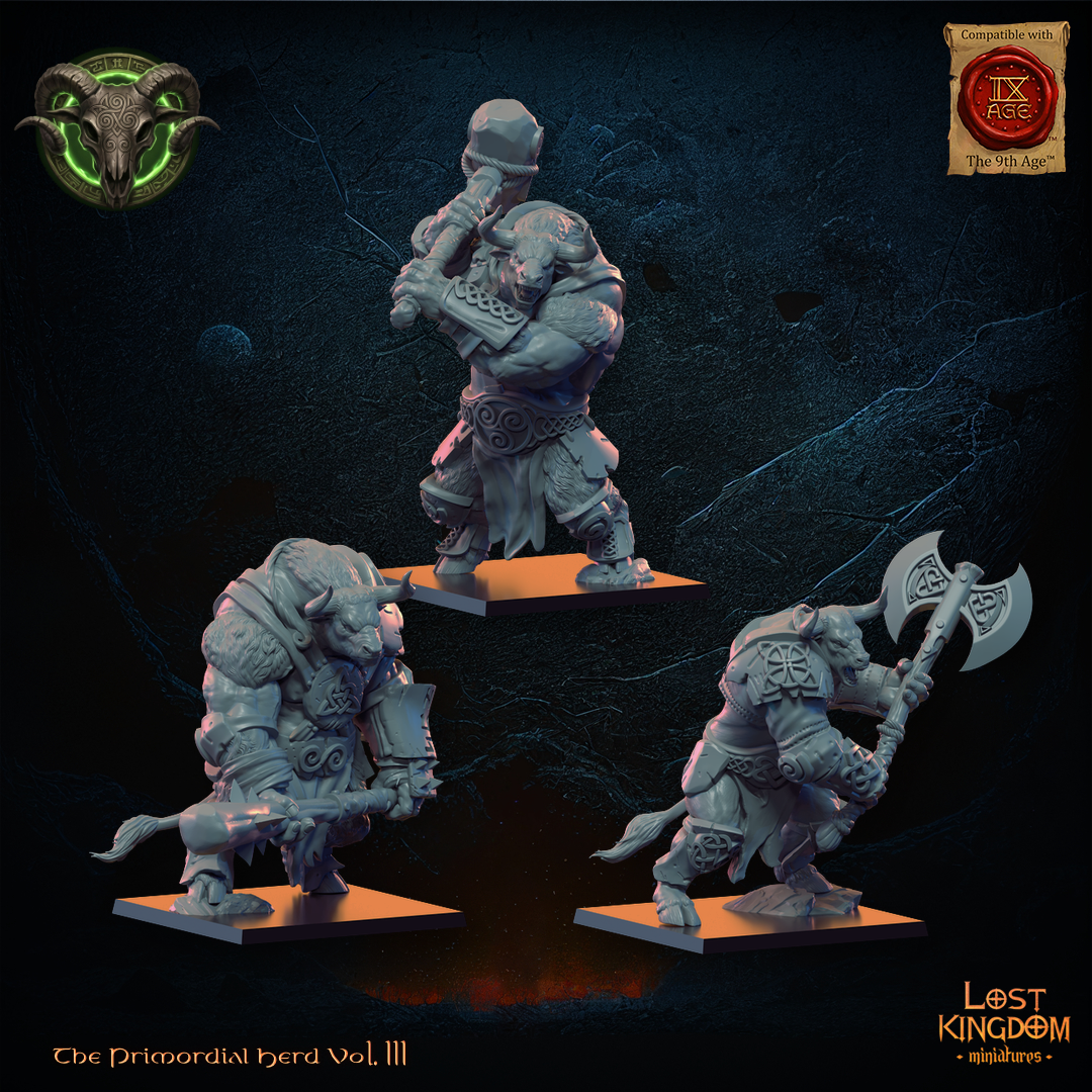 Minotaurs Unit, Lost Kingdom Miniatures