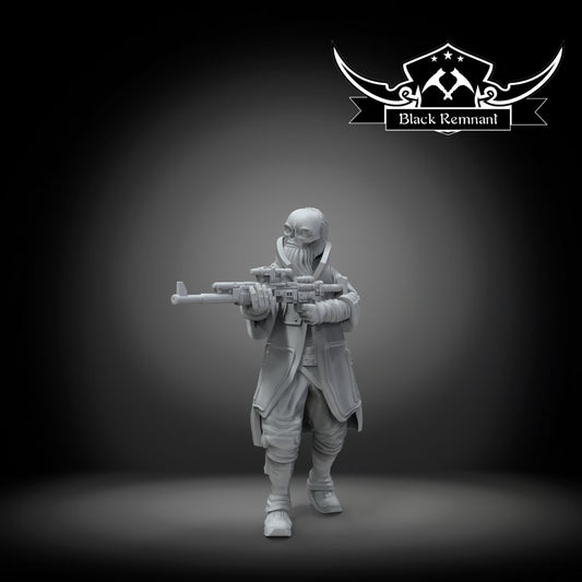 Mysterious partisan, Black Remnant