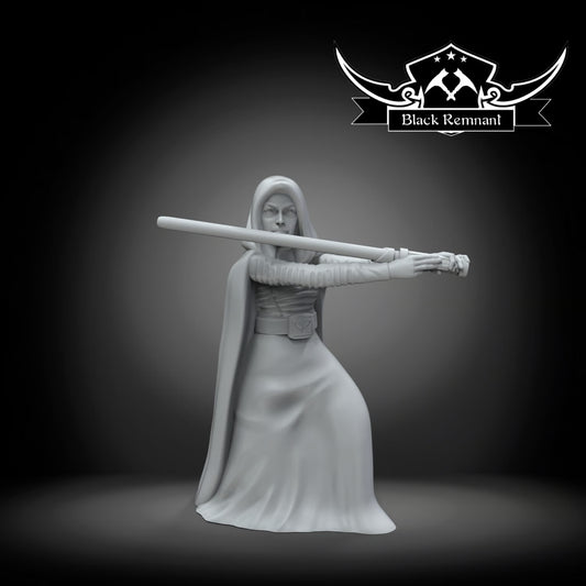 Mystical blue apprentice warrior, Black Remnant