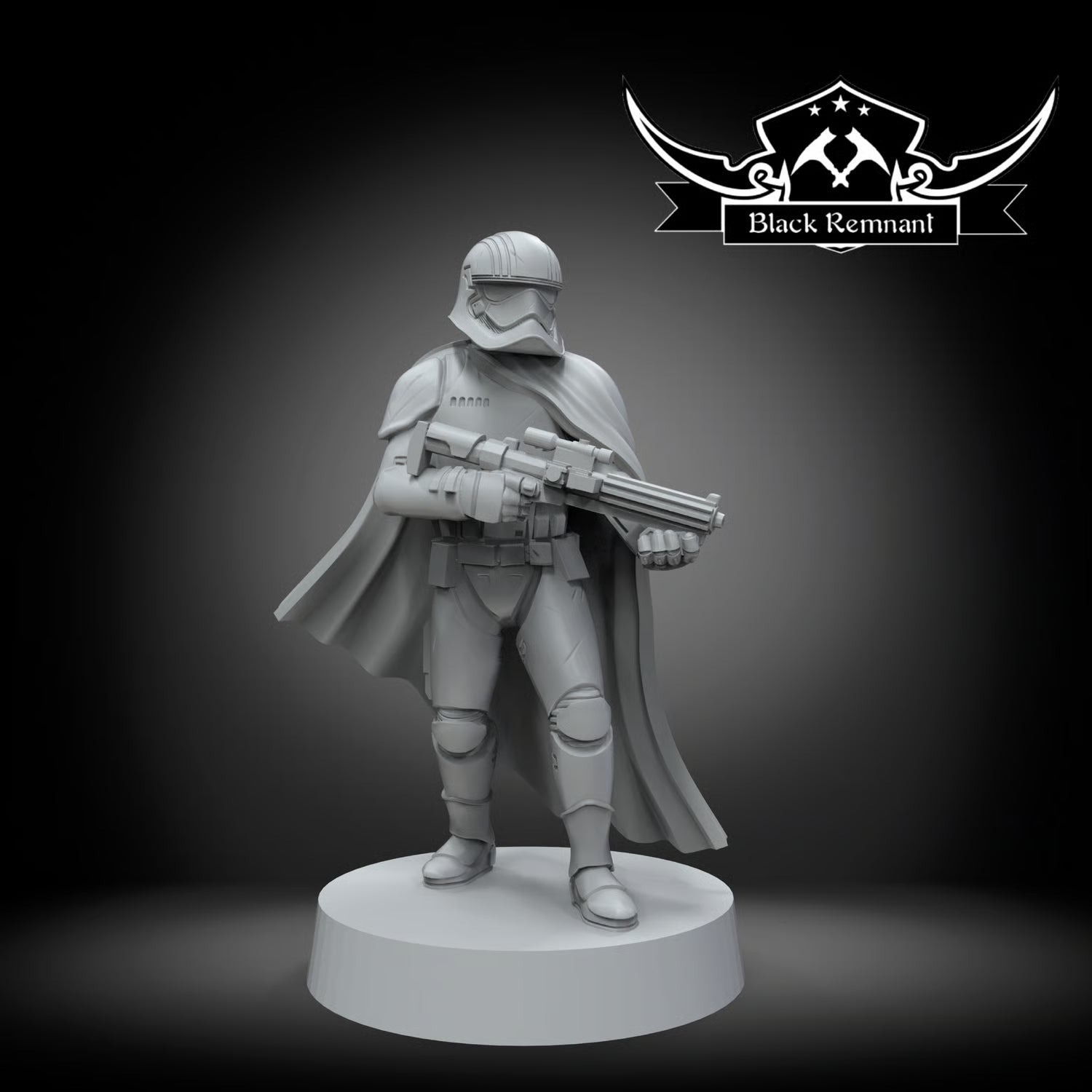 New authority silver commander, Black Remnant – CMCstudio3d