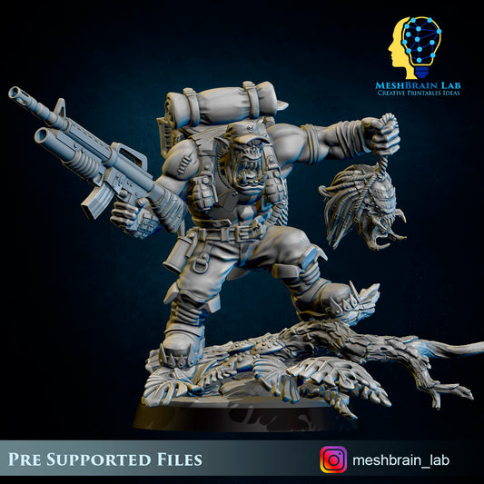 Ork Kommando Boss, MeshBrain Lab