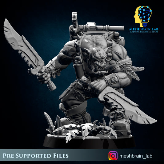 Ork Kommando Slayer, MeshBrain Lab