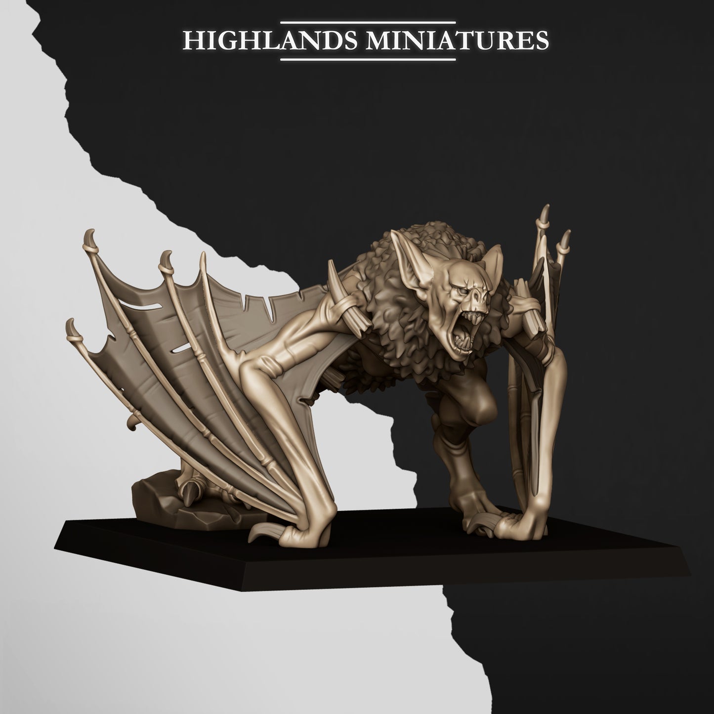 Pit Bat, Highlands Miniatures