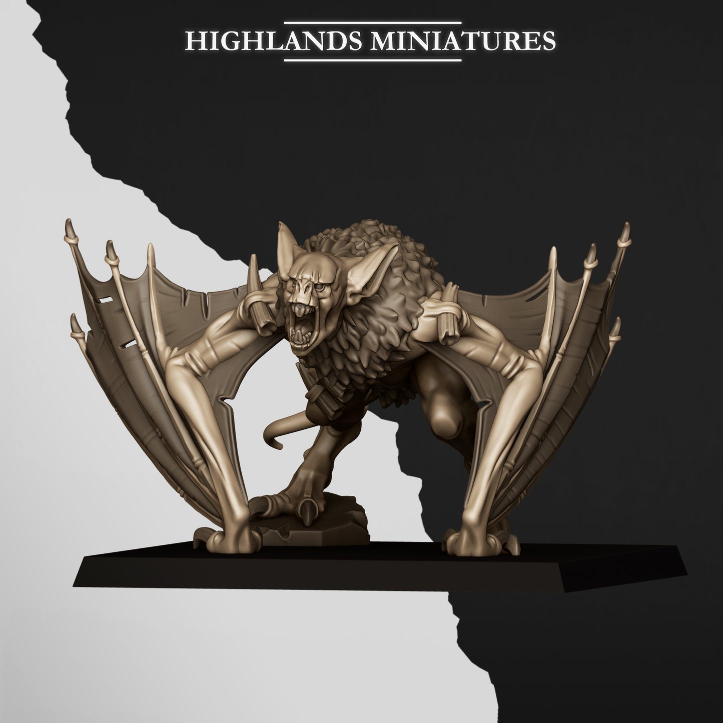 Pit Bat, Highlands Miniatures