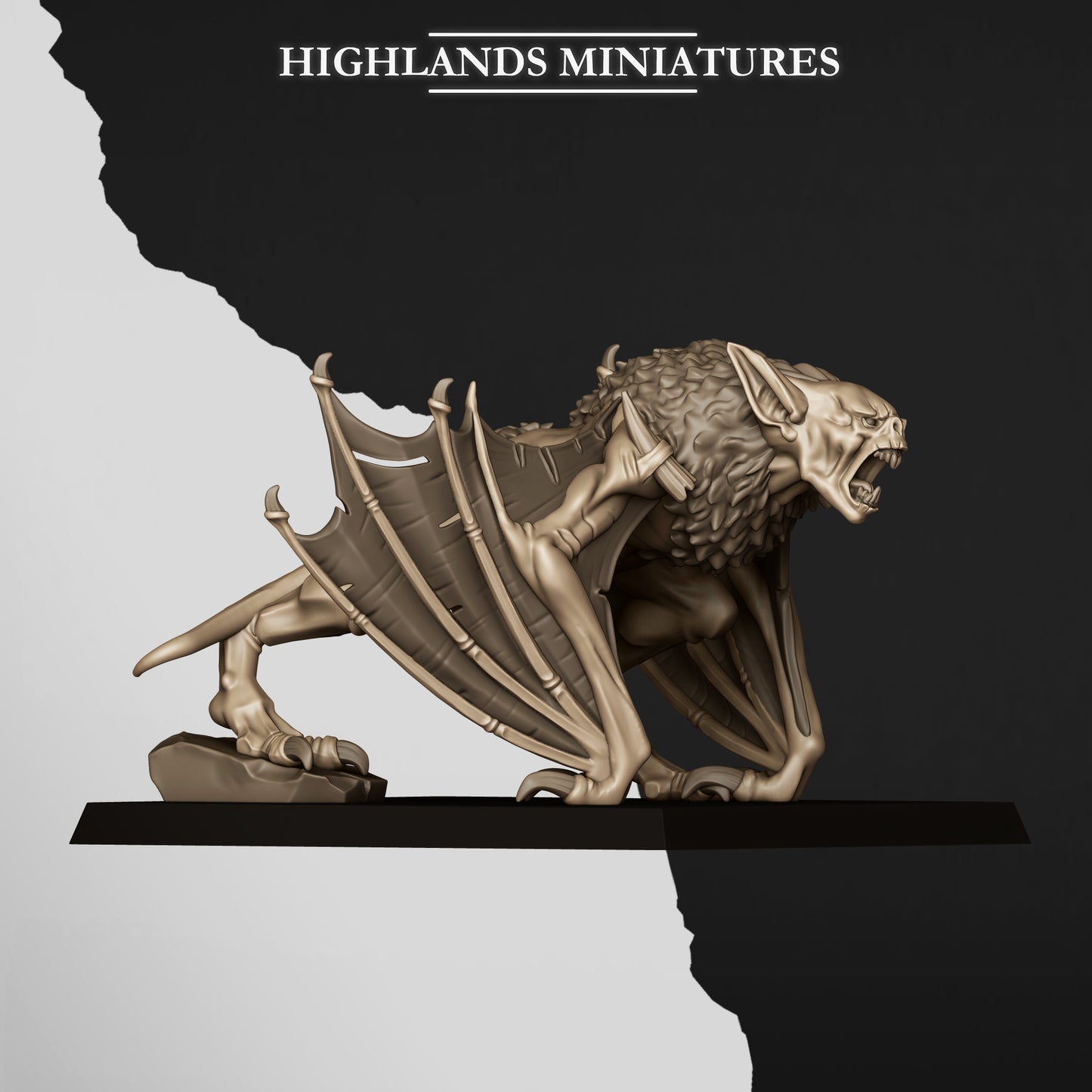 Pit Bat, Highlands Miniatures