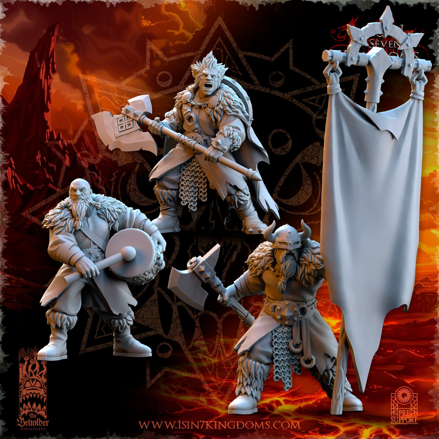 Northern Reavers, The Beholder Miniatures