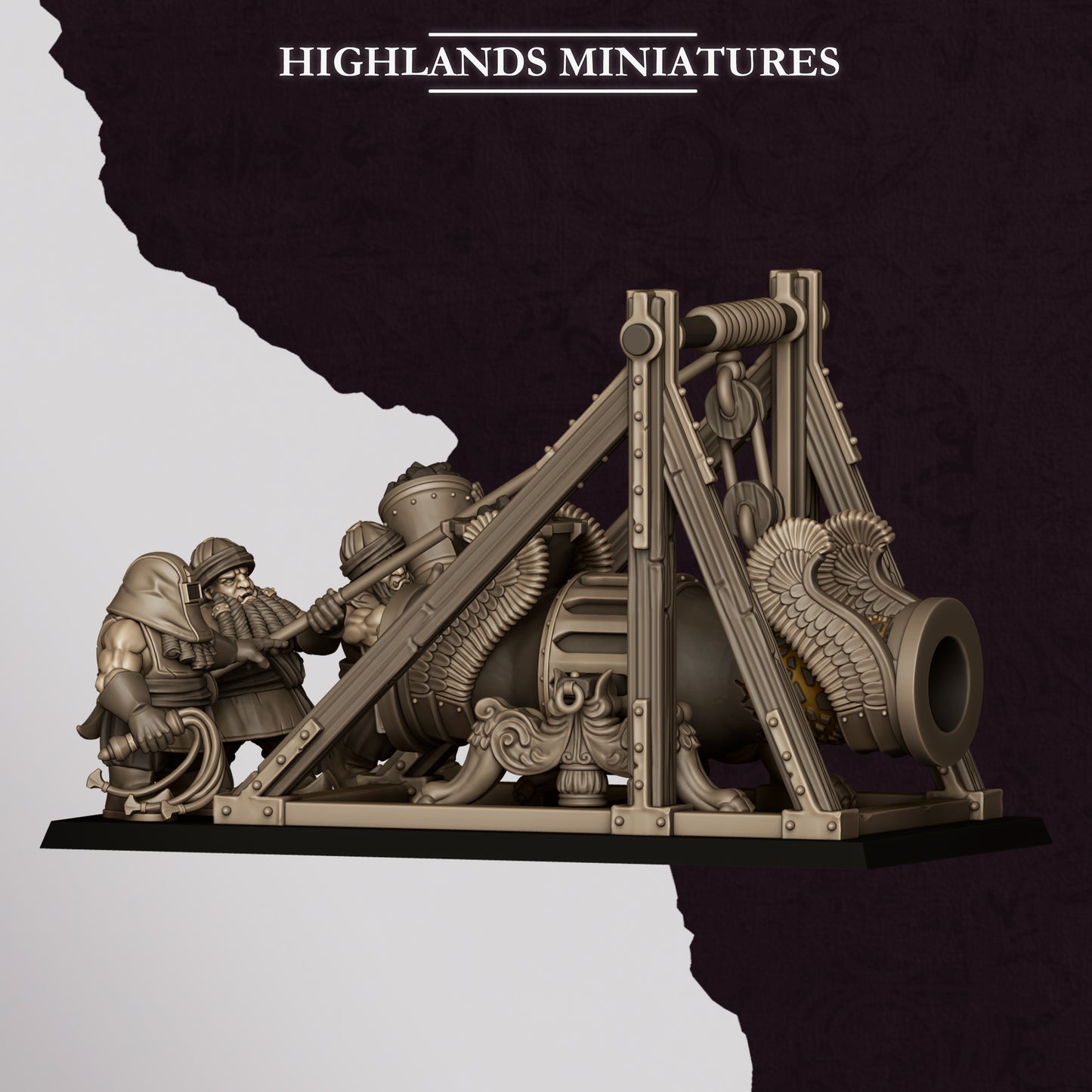 Marduk Cannon, Highlands Miniatures
