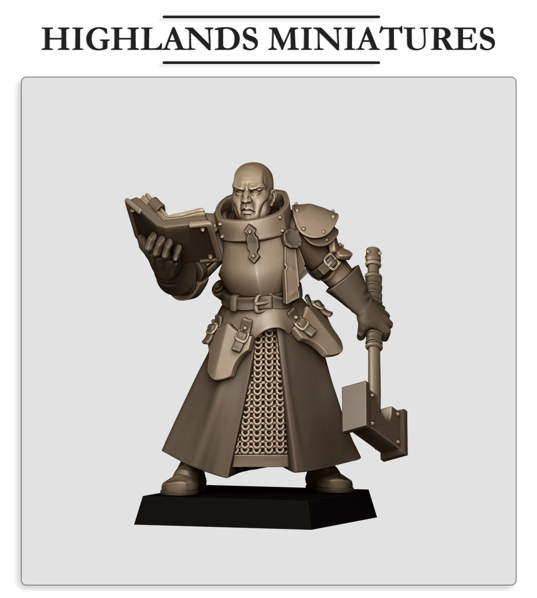 Battlepriest 1, Highlands Miniatures