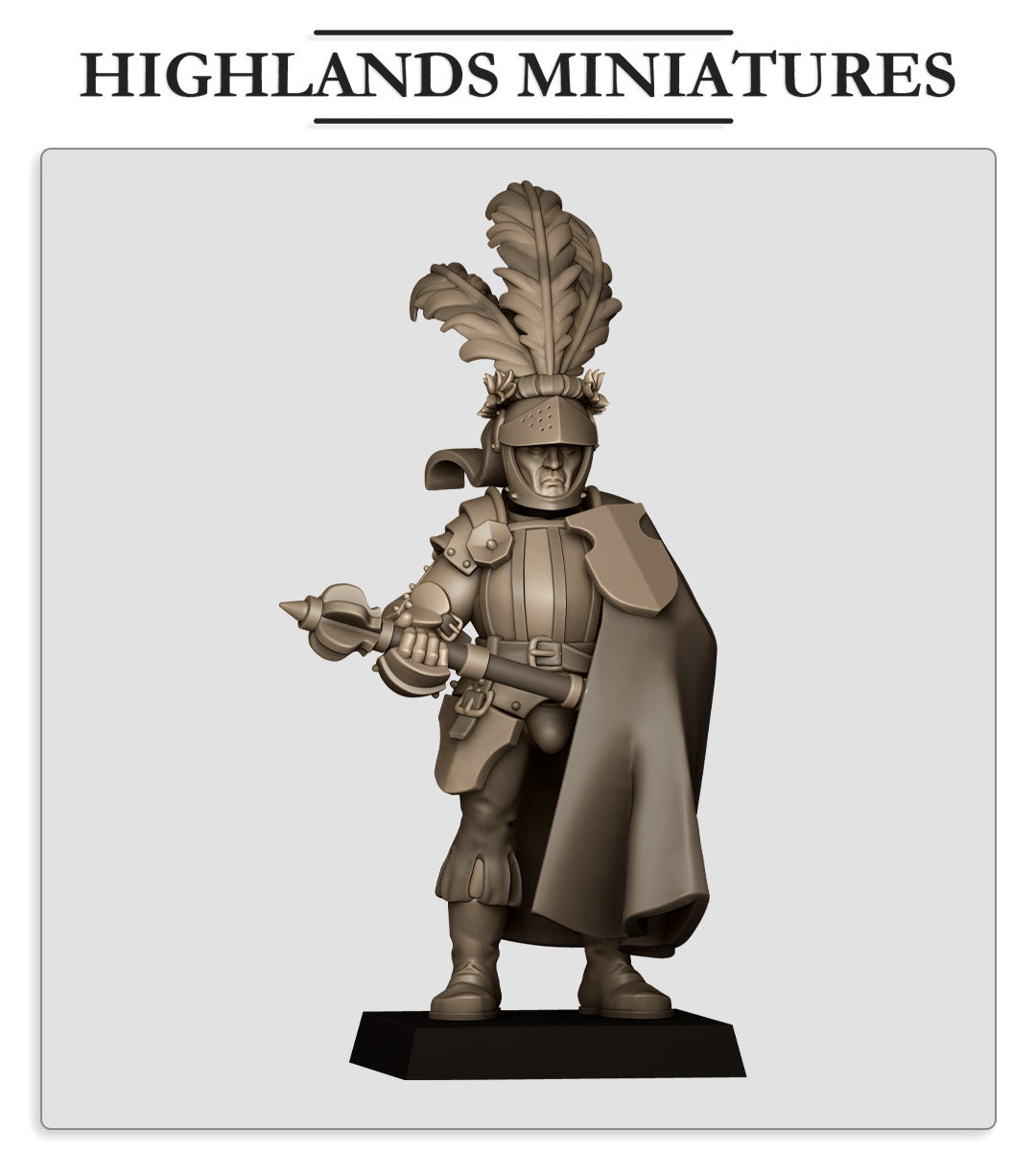 Sunland Captain 1, Highlands Miniatures
