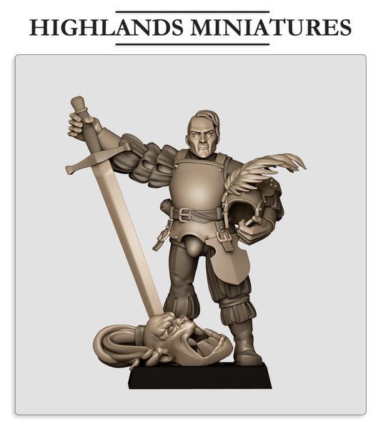 Sunland Captain 3, Highlands Miniatures