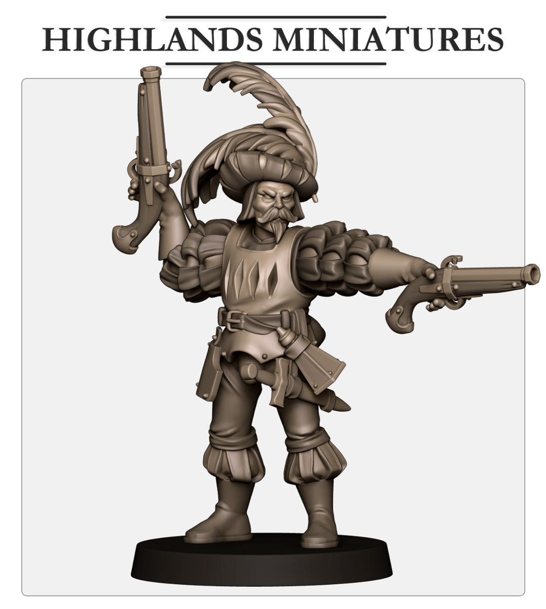 Sunland Duelist, Highlands Miniatures