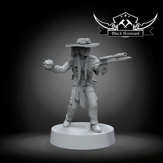 Tentacle bounty huntress, Black Remnant