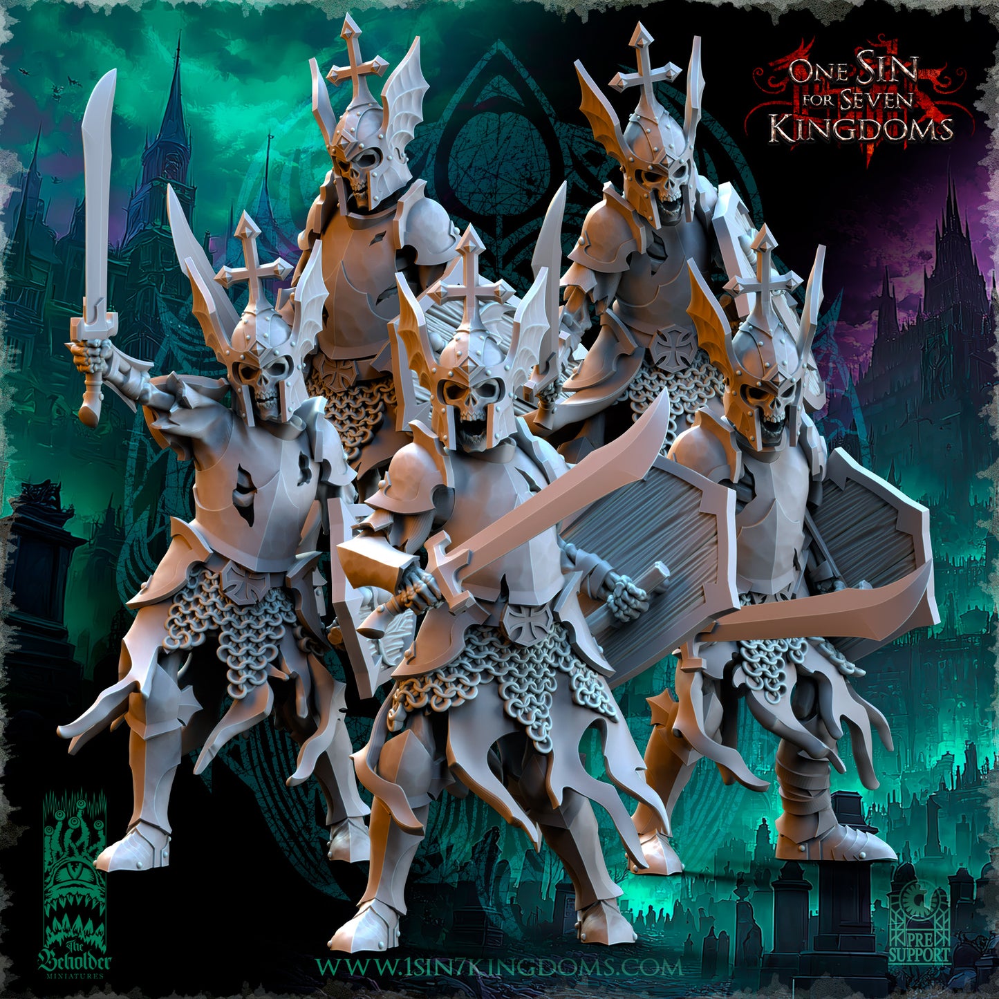 Crypt Guards, The Beholder Miniatures