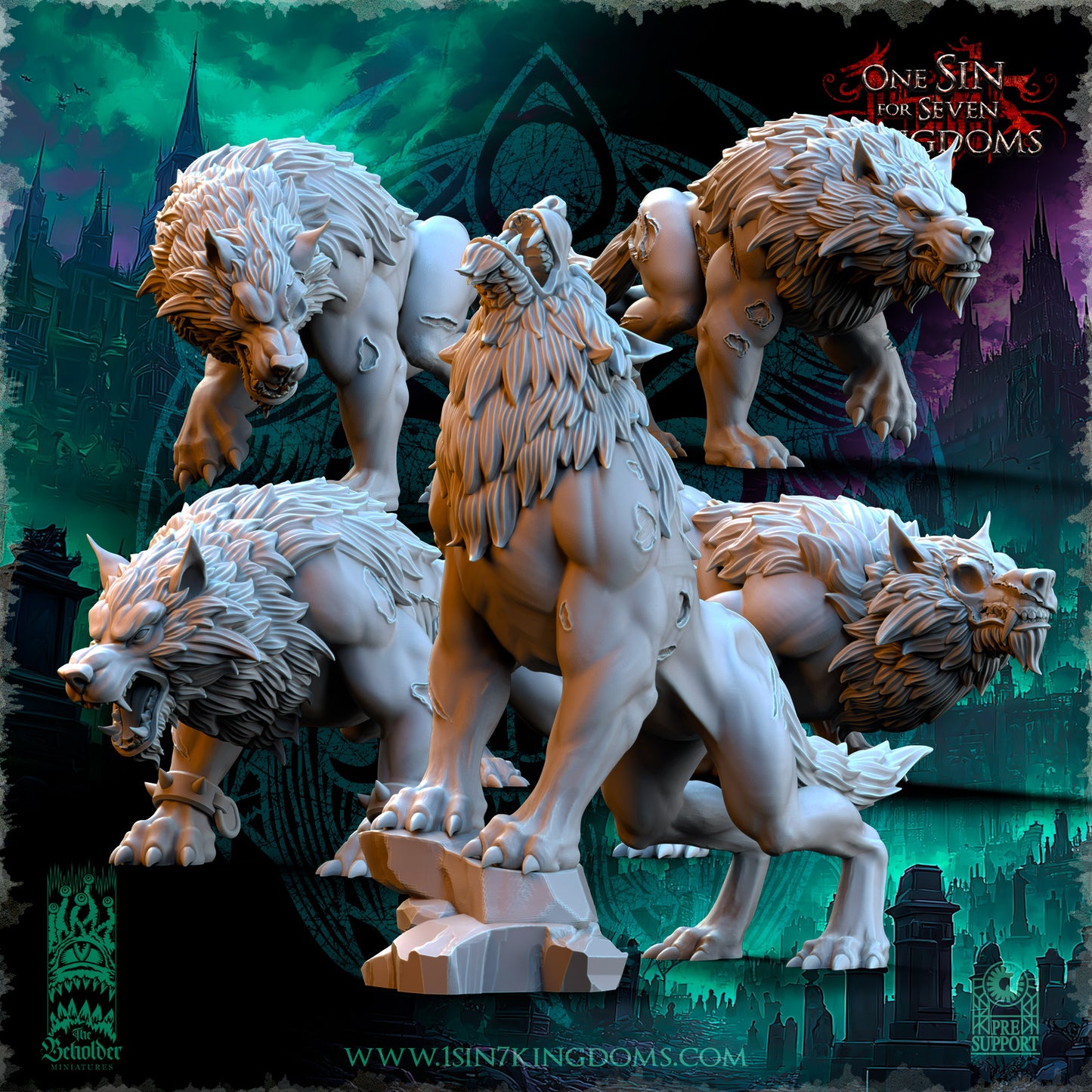 Dire Howlers, The Beholder Miniatures