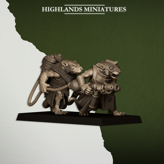Flamethrower, Highlands Miniatures
