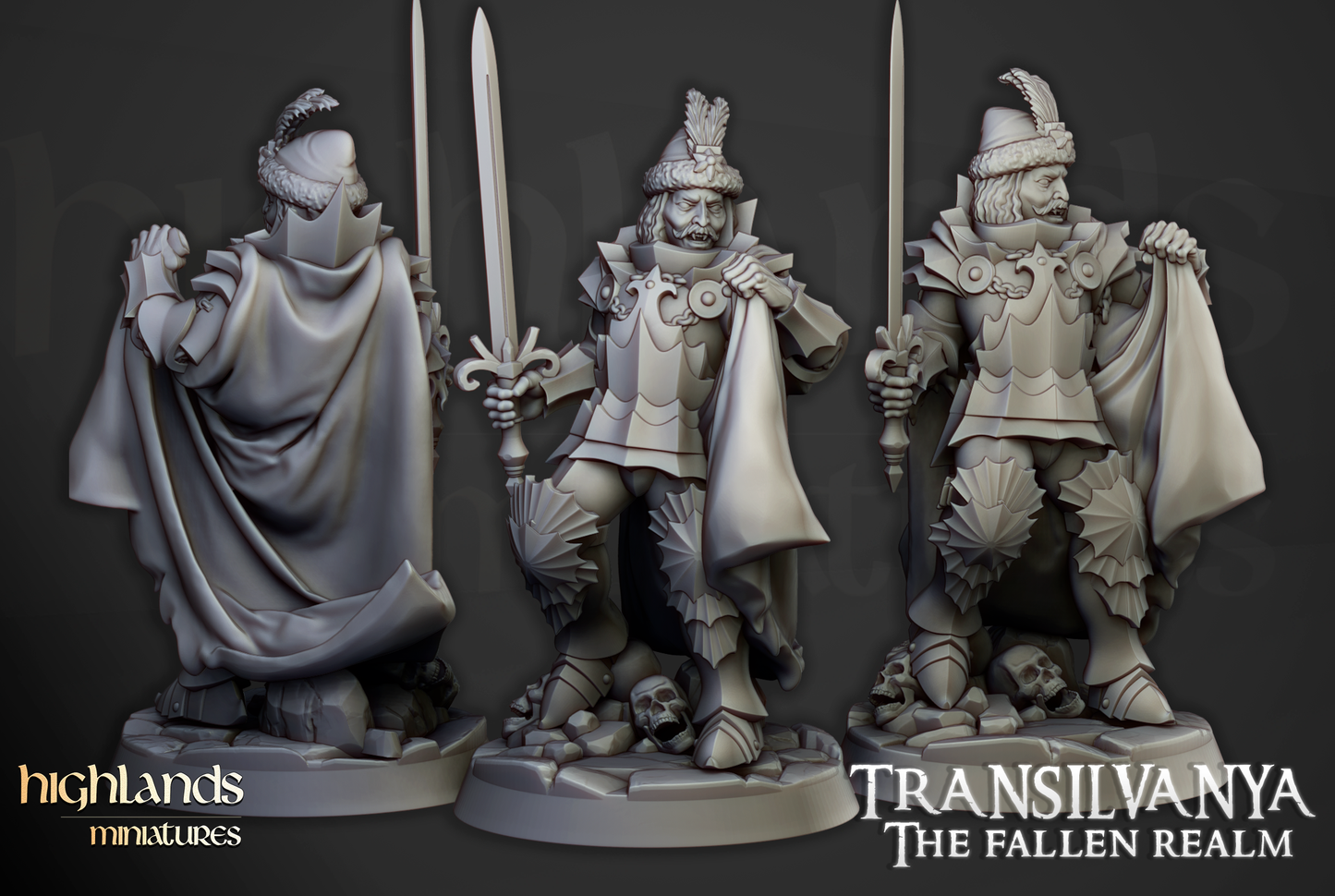 Vlad Valăcari, the Defiler, Highlands Miniatures