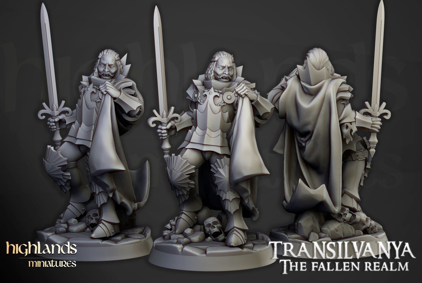 Vlad Valăcari, the Defiler, Highlands Miniatures