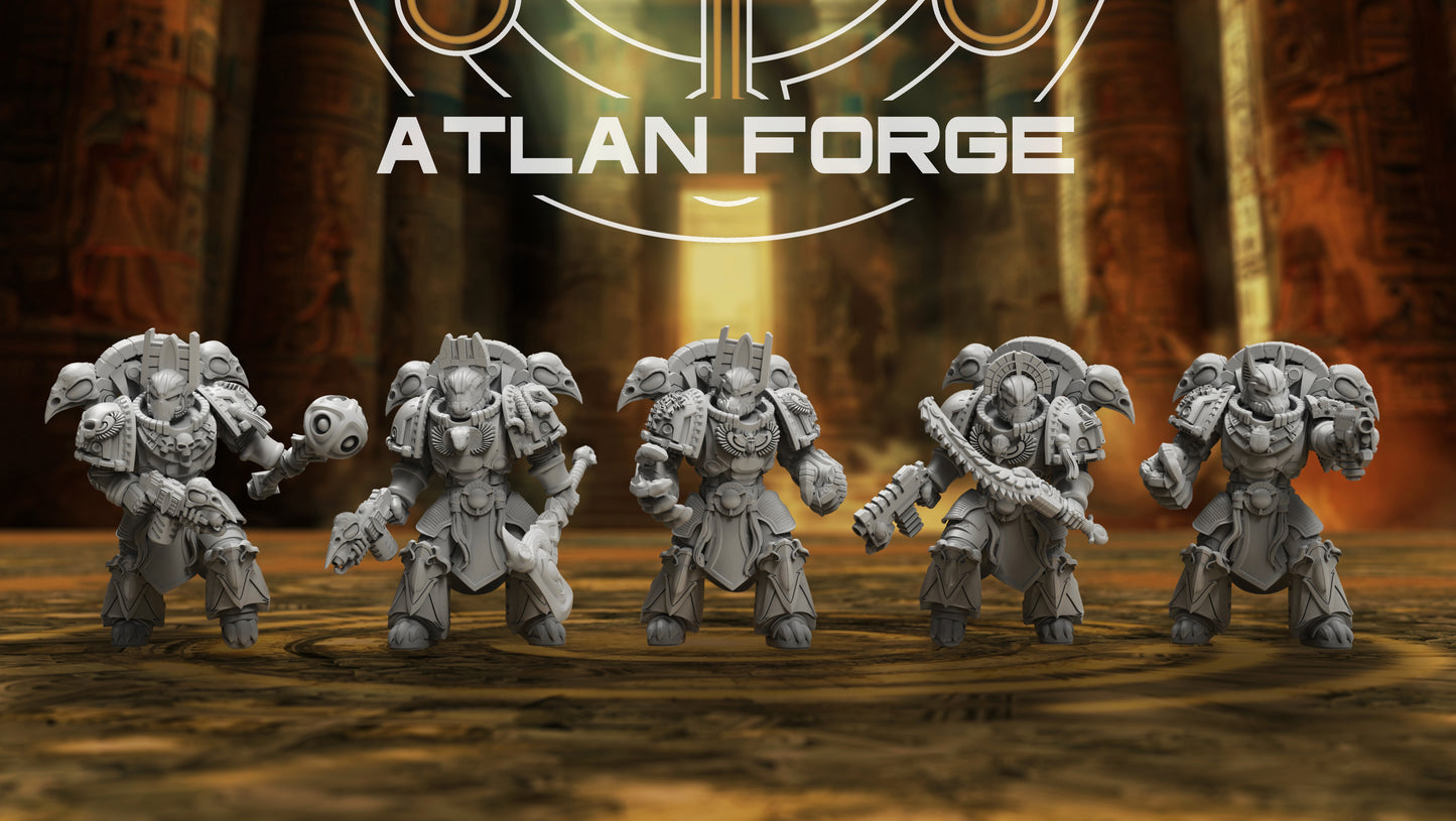 Aegyptian Melee Amenti, Atlan Forge