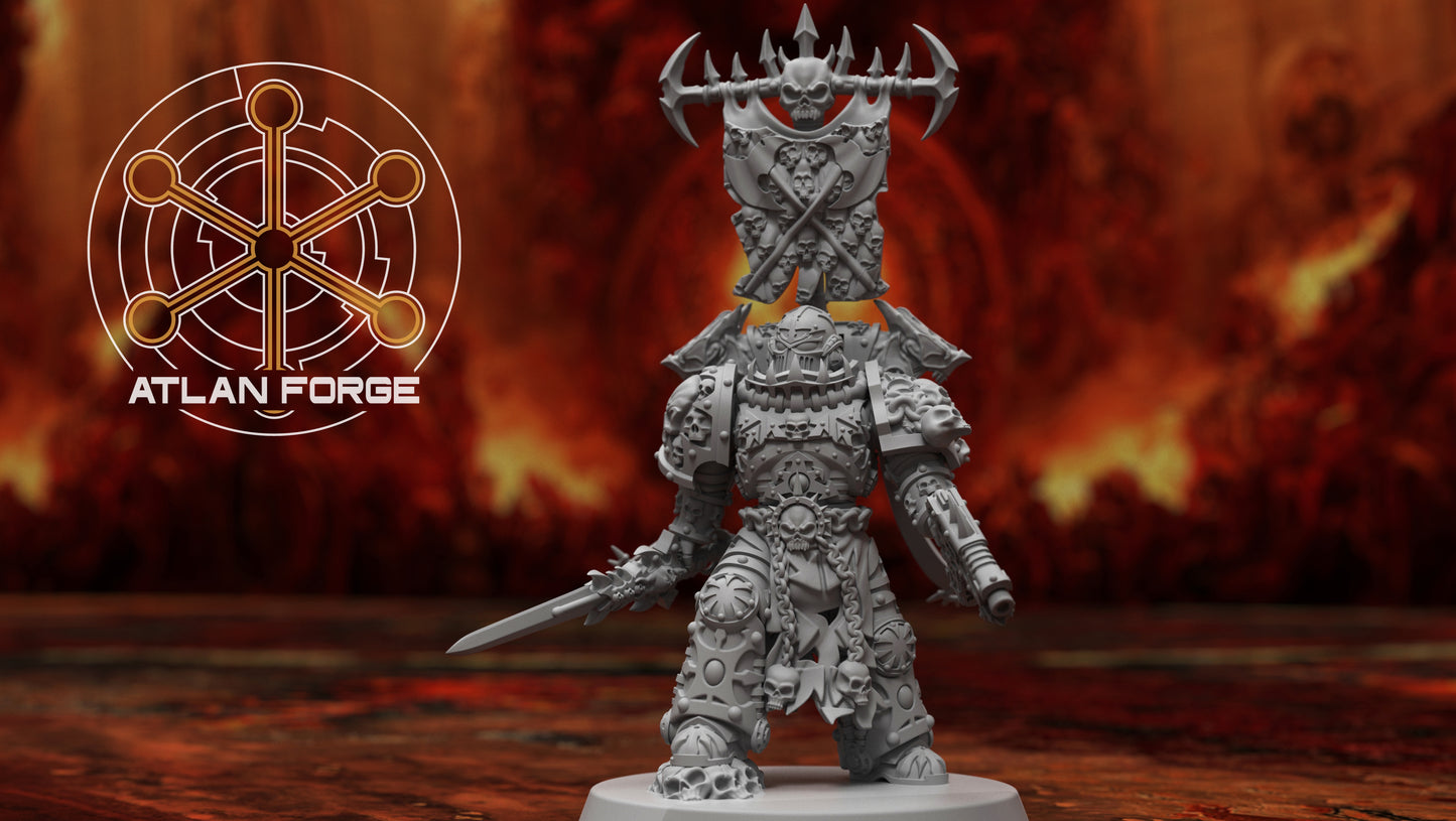 Hades War banners, Atlan Forge